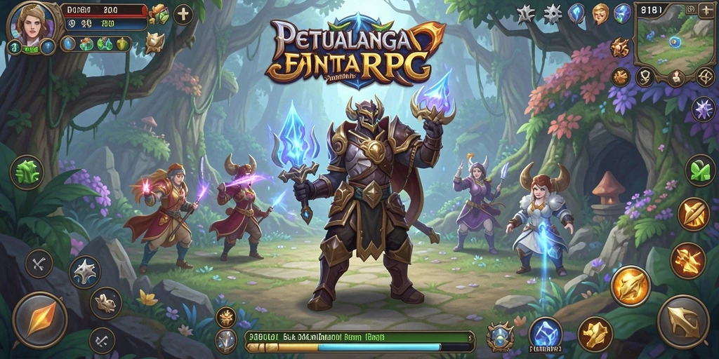 Tampilan gameplay RPG yang menakjubkan di 8180.