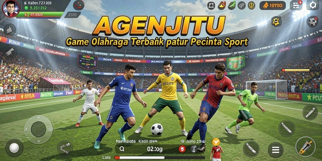 Tampilan gameplay AGENJITU yang seru dan interaktif.