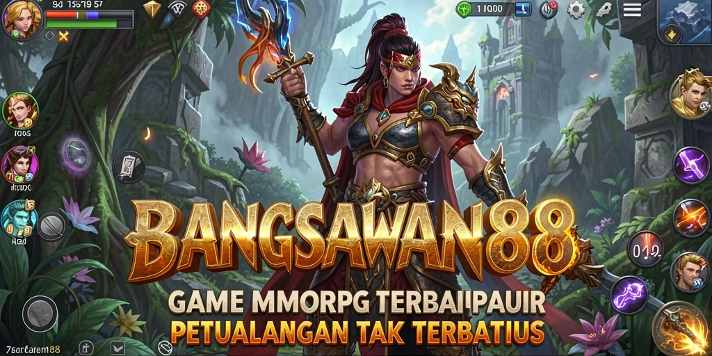 Tampilan gameplay epik dalam BANGSAWAN88 yang memukau.