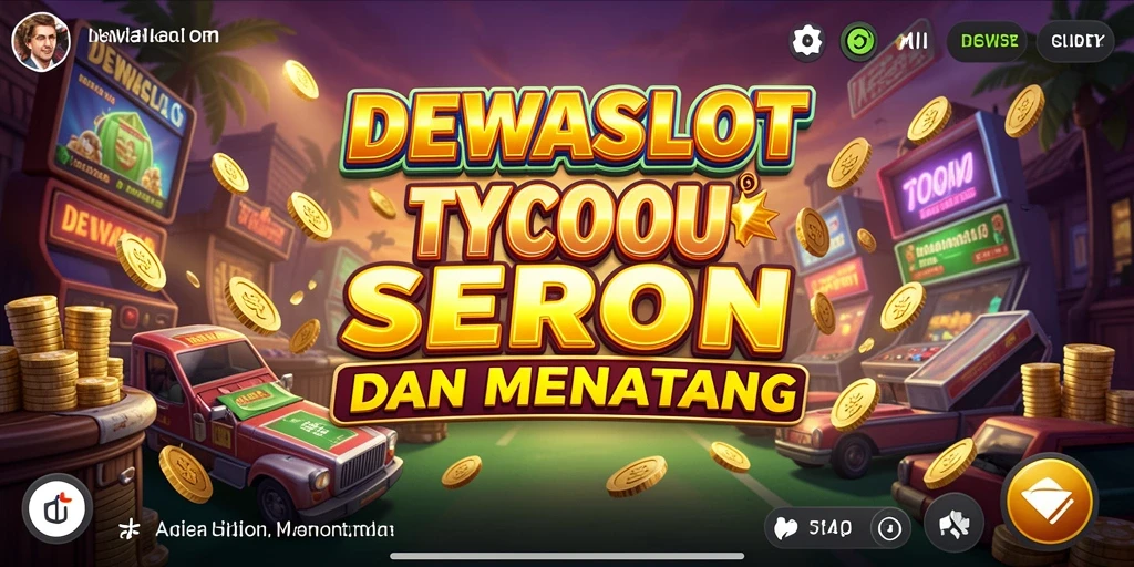 Gameplay seru DEWASLOT yang menampilkan pengelolaan bisnis Tycoon.