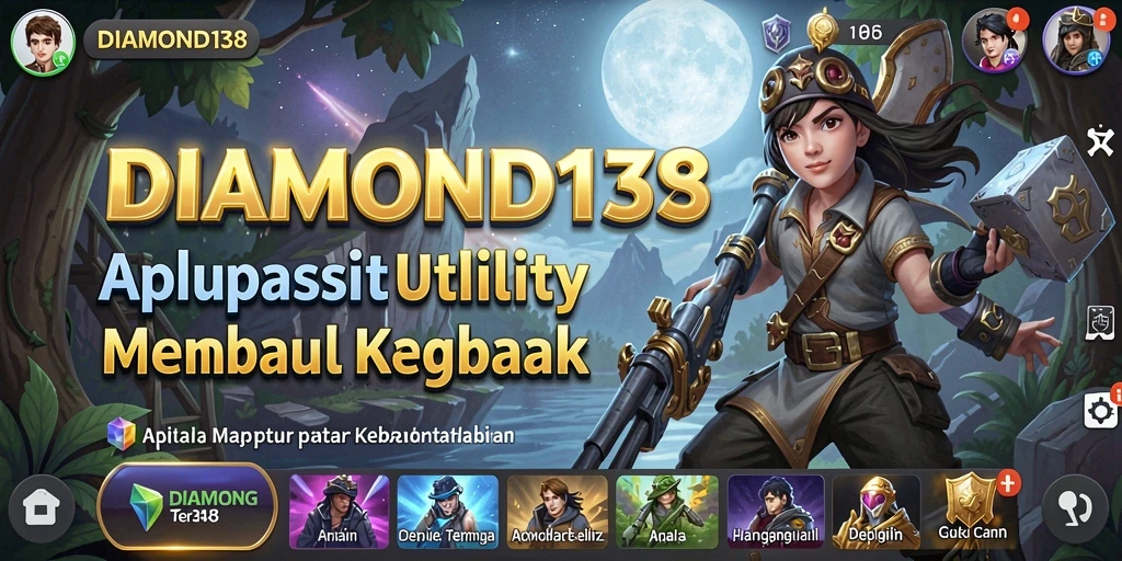 Tampilan utama DIAMOND138 yang profesional dan intuitif.