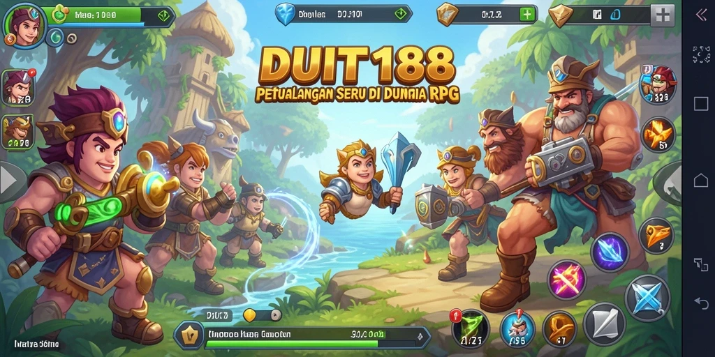 Tampilan keren dari gameplay menarik di DUIT188.