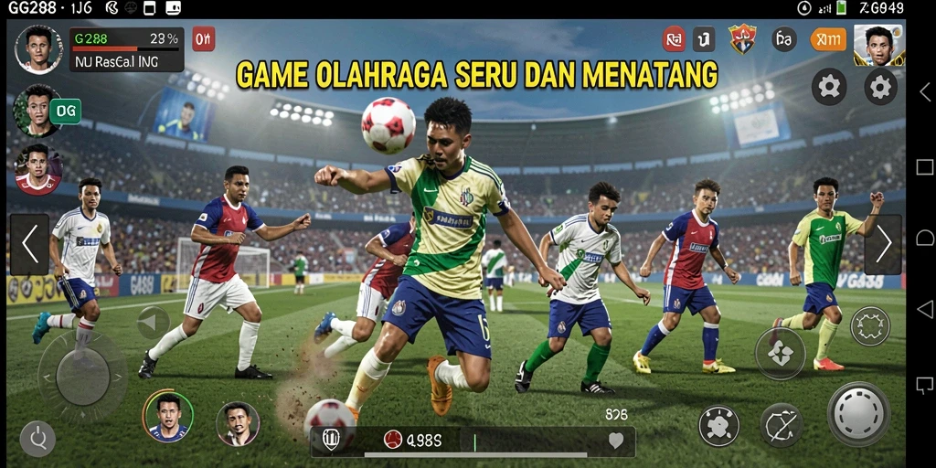 Tampilan gameplay GG288 yang menarik dan kompetitif dalam olahraga.
