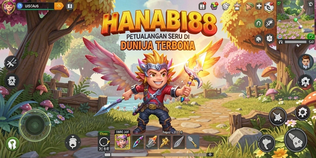 Gameplay seru dan eksploratif di dunia terbuka HANABI88.