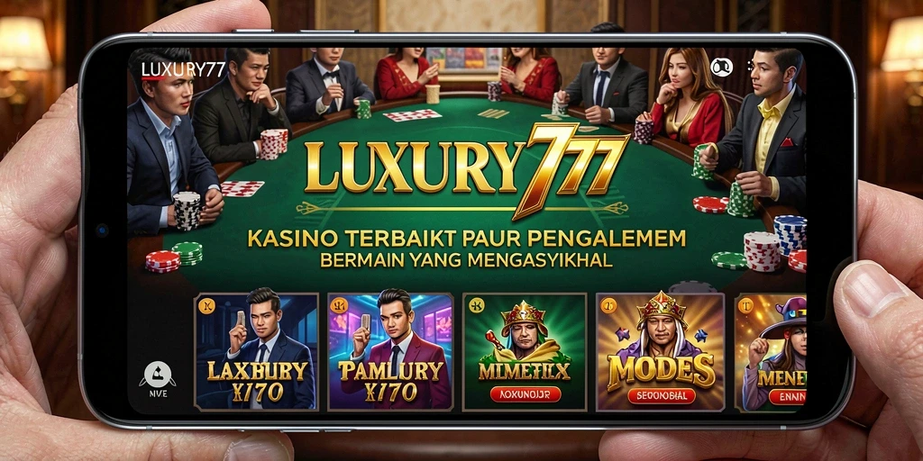 Pengalaman bermain Kasino yang mendebarkan di LUXURY777.