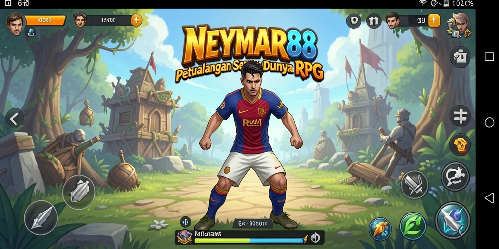 Tampilan gameplay seru dan interaktif di NEYMAR88.