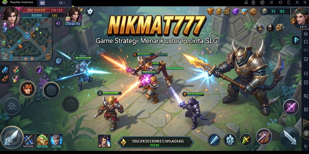 Tampilan gameplay <strong>NIKMAT777</strong> yang menarik dan penuh strategi.