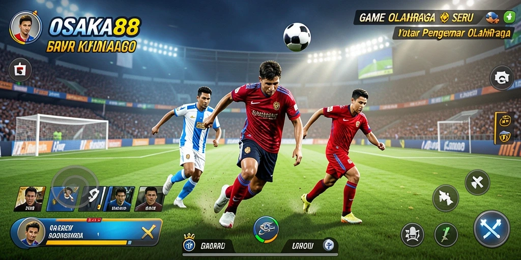 Tampilan gameplay menarik di OSAKA88 dengan suasana olahraga yang mendebarkan.