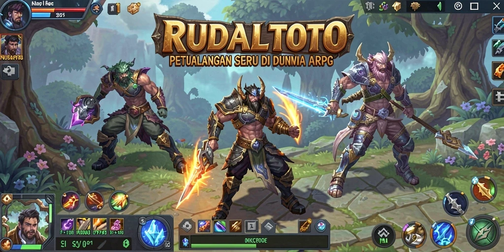 Gameplay seru RUDALTOTO dengan aksi mendebarkan.