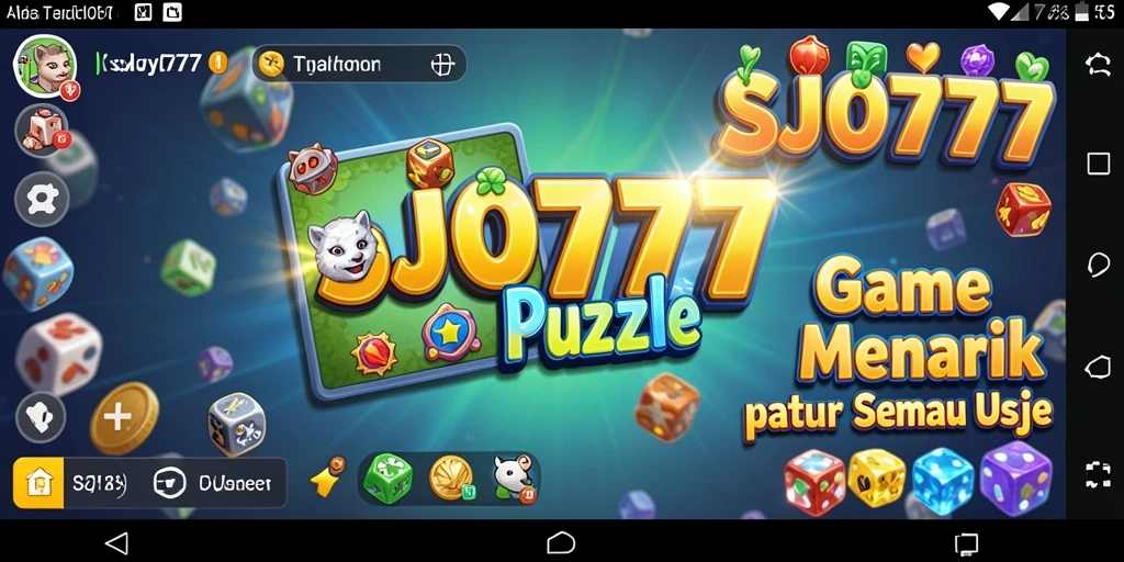 Tampilan gameplay yang seru dan menantang dalam SJO777.