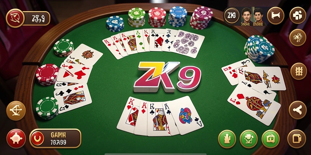 Screenshot ZK9 menampilkan gameplay seru dan interaksi antar pemain.